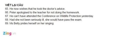 Bai giai mon tieng Anh thi THPT quoc gia 2016 hinh anh 2