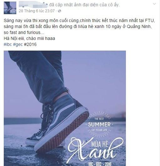 nữ sinh Ngoại thương, nữ sinh bị lũ cuốn, sinh viên Ngoại thương, ĐH Ngoại thương