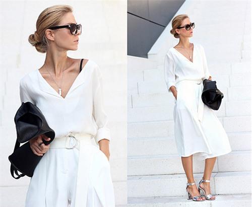 Mùa hè diện đồ công sở sang chảnh với quần ống rộng - 12