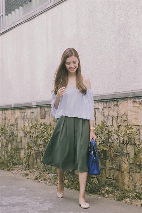 Mùa hè diện đồ công sở sang chảnh với quần ống rộng - 6