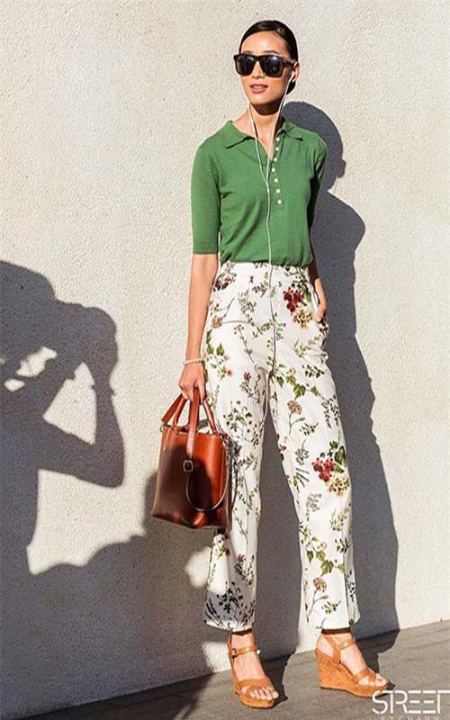Mùa hè diện đồ công sở sang chảnh với quần ống rộng - 7