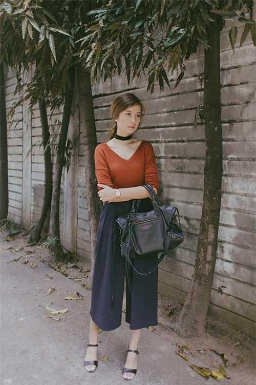 Mùa hè diện đồ công sở sang chảnh với quần ống rộng - 8