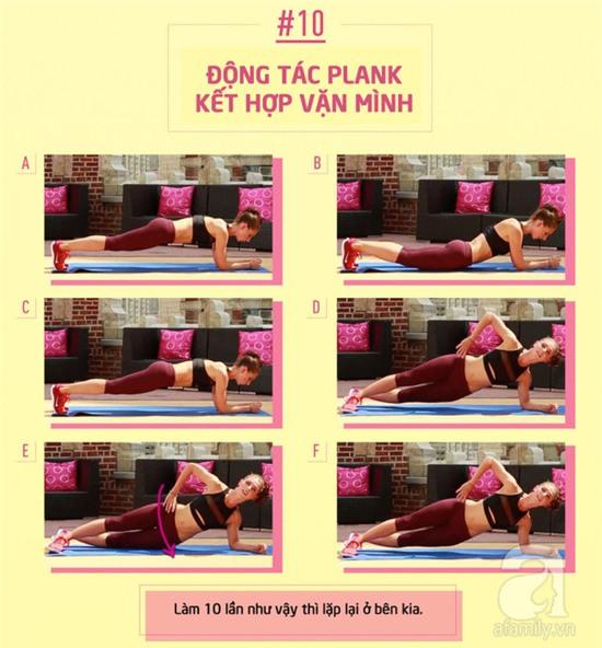 bài tập cho vòng eo