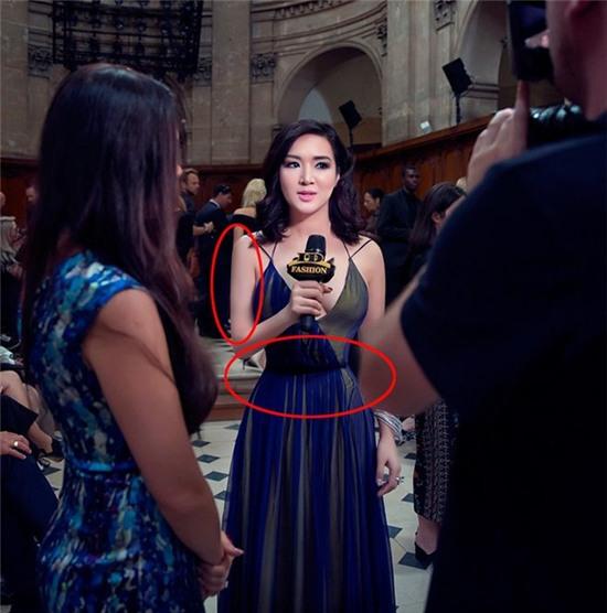 Hoa hậu Đền Hùng Giáng My gây khó hiểu với ngoại hình sai sự thật do photoshop quá đà - Ảnh 3. Hoa hậu Đền Hùng Giáng My gây khó hiểu với ngoại hình sai sự thật do photoshop quá đà - Ảnh 3.