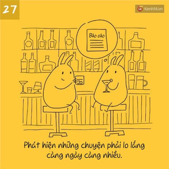 Bộ tranh: Một ngày, bỗng chúng ta nhận ra các dấu hiệu chứng tỏ mình đã già! - Ảnh 27.