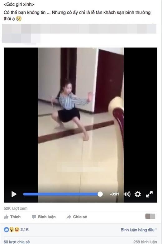 Trong khoảng thời gian ngắn đoạn clip thu hút đông đảo sự chú ý của dân mạng. (Ảnh: Internet)