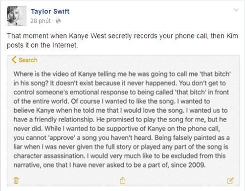 Kim công bố video bằng chứng Taylor Swift giả dối về scandal với Kanye West - Ảnh 3.