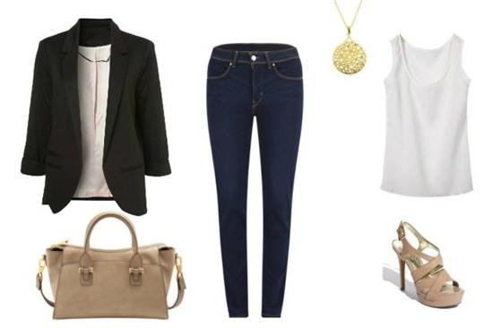 6 cong thuc mua he voi quan jeans cho co nang cong so hinh anh 1