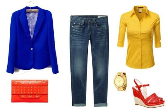 6 cong thuc mua he voi quan jeans cho co nang cong so hinh anh 4