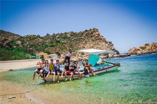 Bai tam doi duy nhat Viet Nam o dao Yen hinh anh 5