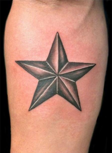 Hình xăm Sao Dẫn Đường