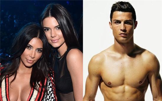 Kim muốn mai mối cô em xinh đẹp Kendall Jenner cho Ronaldo? - Ảnh 2.