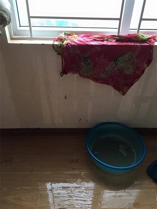 Bão số , thủ đô Hà Nội, Mưa lớn, mẹ bế con cả đêm, nước tràn vào nhà