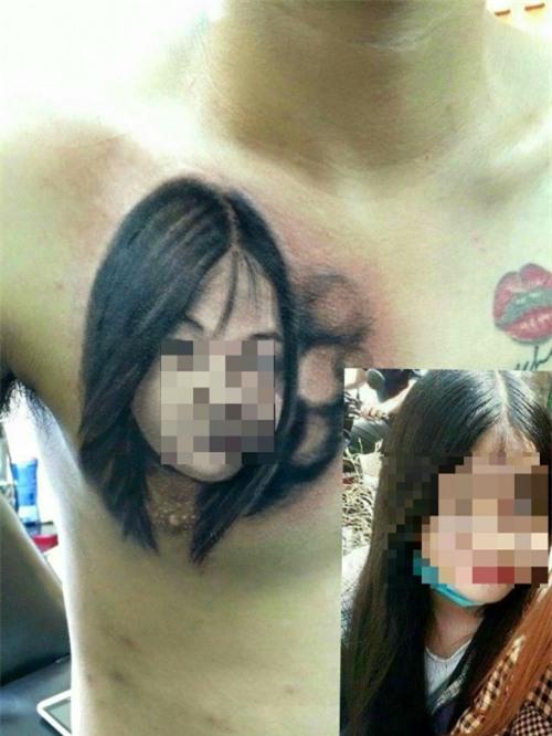 Xăm chân dung bạn gái lên người: Đừng thể hiện ‘trò lố’ thái quá! - Ảnh 1.