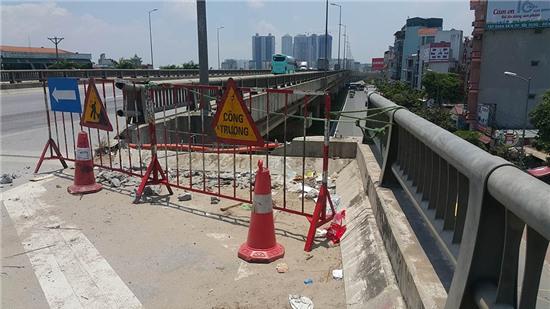 đường vành đai 3, ô tô rơi, đường trên cao, góc cụt đường trên cao, ô tô rơi từ đường trên cao