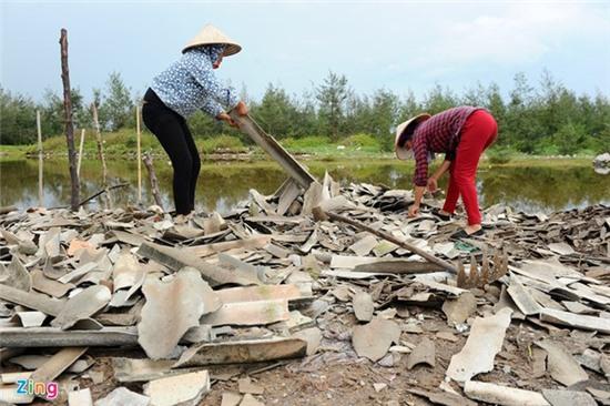 Cảnh hoang tàn khi bão số 1 quét qua Nam Định - Ảnh 8.