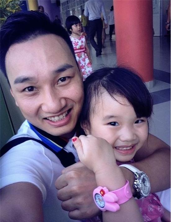 MC Thành Trung và con gái