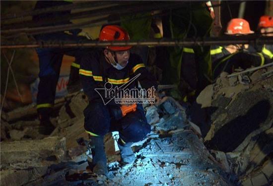 Sập nhà 4 tầng, sập nhà ở hà nội, sập nhà