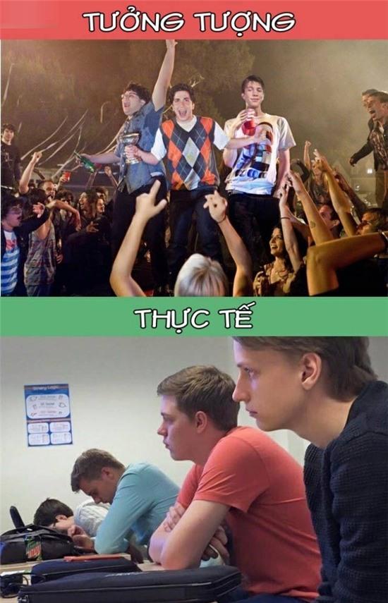 Đời sinh viên không như mơ đâu. Tỉnh lại đi các bạn ơi!