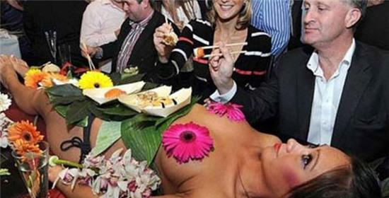 Cận cảnh những bữa tiệc sushi khỏa thân trên khắp thế giới