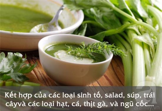 chế độ ăn giải độc cơ thể