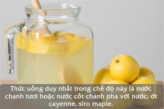 chế độ ăn giải độc cơ thể