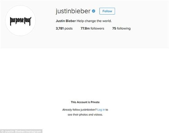 Justin Bieber xóa tài khoản hơn 77 triệu follower trên Instagram sau trận tranh cãi với Selena - Ảnh 1.