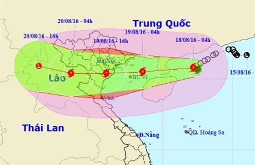 Bao so 3 giat cap 14, anh huong Quang Ninh - Thanh Hoa hinh anh 2