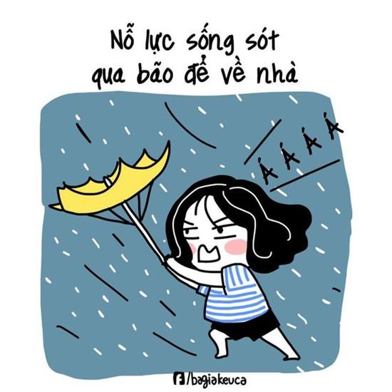 Những nguyên tắc đi đường cần nhớ khi có gió giật mạnh ngày mưa bão - Ảnh 8.