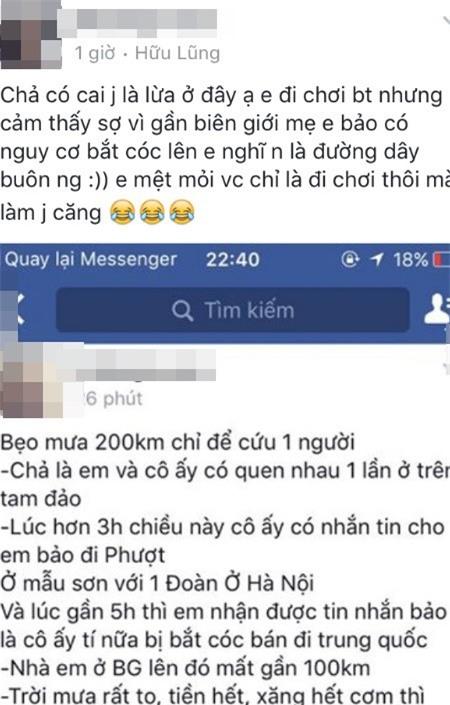 9X bi lua vuot 200 km giua mua bao don co gai moi quen hinh anh 3