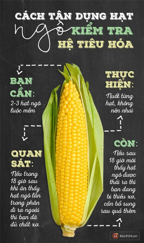 Cách kiểm tra xem mình có thiếu chất xơ không chỉ với vài hạt ngô - Ảnh 1.