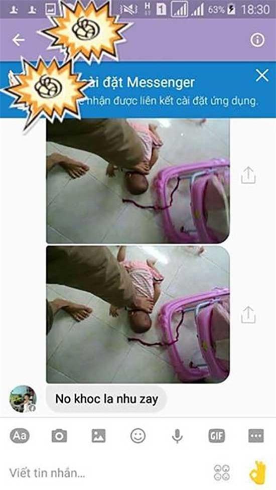 Sự thật vụ chồng đăng ảnh 'bỏ đói, giẫm chân lên đầu con' gây phẫn nộ dân mạng - 3