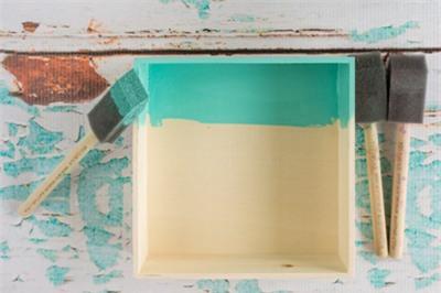 Mang không khí biển về phòng với kệ gỗ vỏ sò cực dễ làm - Ảnh 3.