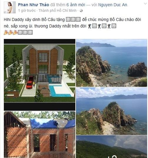 Phan Nhu Thao khoe 3 can biet thu ong xa tang con gai hinh anh 1