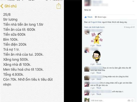 Chi 200 nghìn tiền ăn trong 1 tháng, bà mẹ trẻ khiến chị em không khỏi thắc mắc