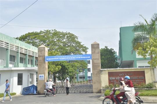 Sinh viên V. hiện đang được điều trị tại Bệnh viện Đa khoa Quảng Nam trong tình trạng hôn mê