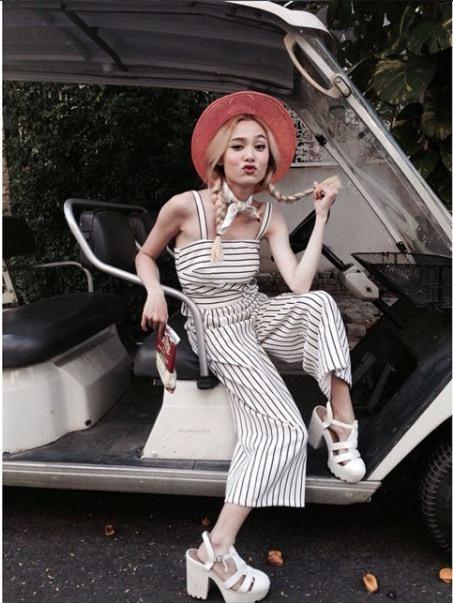 cao 1m54, co gai nay van co phong cach thoi trang an tuong - 2