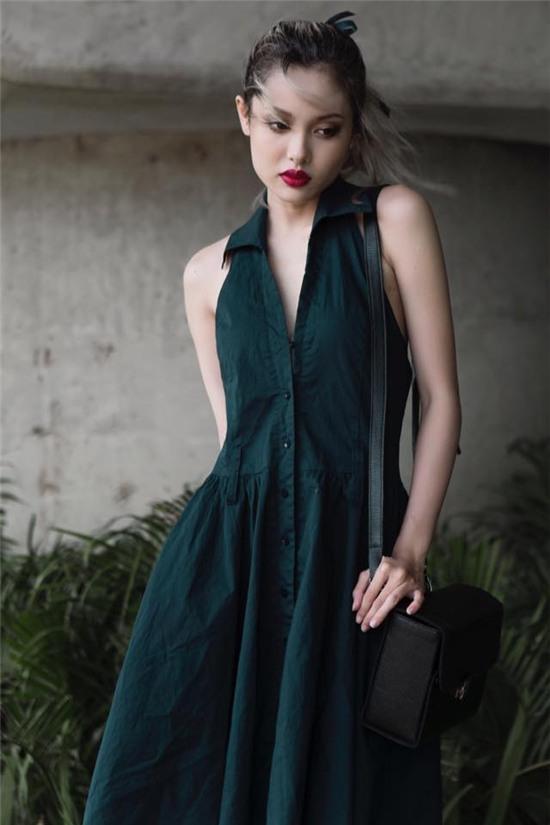 cao 1m54, co gai nay van co phong cach thoi trang an tuong - 3