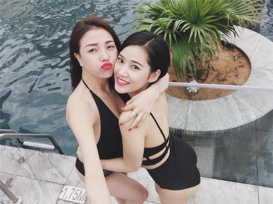 Gu mặc sexy khó cưỡng nổi của bạn gái mới Tiến Đạt - Ảnh 3.