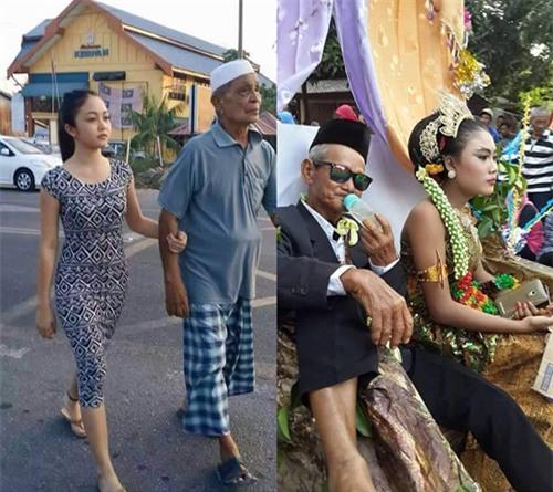 cau chuyen cu ong 66 tuoi cuoi duoc vo 18 tuoi dep tua hot girl gay xon xao - 1