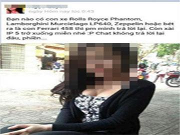 'Không tiếp iPhone 5 trở xuống' - hot girl bị chơi xấu