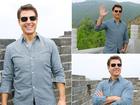 Tom Cruise thích thú đi thăm Vạn Lý Trường Thành