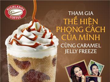 Pose hình phong cách & nhận quà cùng Caramel Jelly Freeze