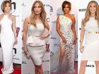 Jennifer Lopez đẹp mê hồn váy màu trắng