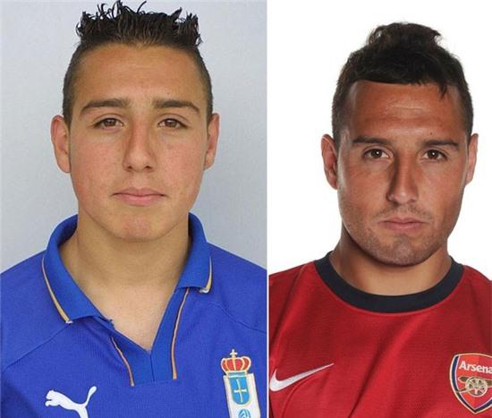 Santi Cazorla (Arsenal) ngày ấy và bây giờ.