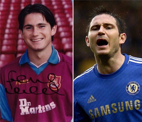 Frank Lampard để kiểu đầu 