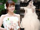 Lee Min Jung xinh lung linh trong váy cưới