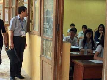 Hé mở tiêu cực tại một phòng thi tốt nghiệp