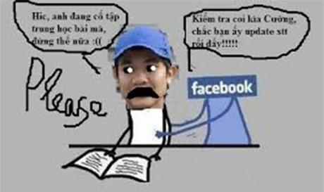 Ảnh minh hoạ Facebook gây nghiện không kém gì chất kích thích.