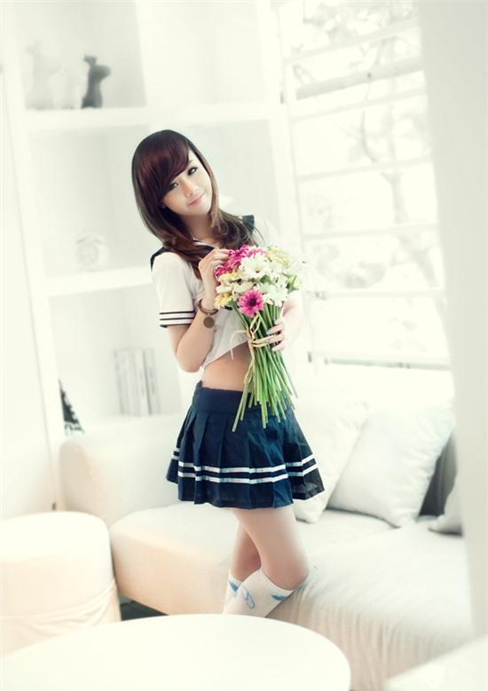 Thiếu nữ xinh đẹp như nhân vật truyện tranh Nhật